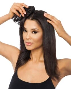 Feathered Fringe | Hair Piece By TressAllure -Best Wig Outlet Store TA1101 FeatheredFringe HowToApply