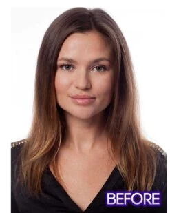 Feathered Fringe | Hair Piece By TressAllure -Best Wig Outlet Store TA1103 16inchWrapAroundPony before