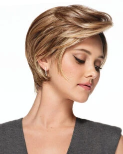 Pixie Lite | Lace Front & Monofilament Top Synthetic Wig By TressAllure -Best Wig Outlet Store TAMC1418 PixieLite 14 26 10 S