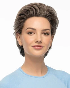 Light And Airy | Lace Front & Monofilament Top Synthetic Wig By TressAllure -Best Wig Outlet Store TAMC1424 Light Airy 52 38 R8 Styled 2