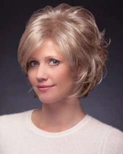 Charlotte | Synthetic Wig By TressAllure -Best Wig Outlet Store TAV1313 Charlotte FrostyBlonde 01