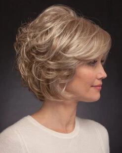 Charlotte | Synthetic Wig By TressAllure -Best Wig Outlet Store TAV1313 Charlotte FrostyBlonde side2