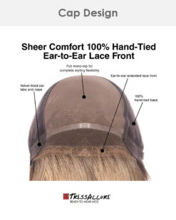 Stunning | Lace Front & Monofilament Top Human Hair Wig By TressAllure 8 Stunning | Lace Front & Monofilament Top Human Hair Wig By TressAllure -Best Wig Outlet Store TA HH updated cap 13283f67 a026 4e71 86ad a1133cfa0b94