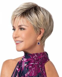 Snazzy-Plus HF | Synthetic Wig By Toni Brattin 11 Snazzy-Plus HF | Synthetic Wig By Toni Brattin -Best Wig Outlet Store TN347 Snazzy LightBlonde side 01