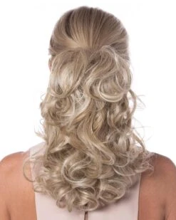 Pony Double Play HF | Hair Piece By Toni Brattin 11 Pony Double Play HF | Hair Piece By Toni Brattin -Best Wig Outlet Store TN50017 PonyDoublePlay HF LightBlonde back2