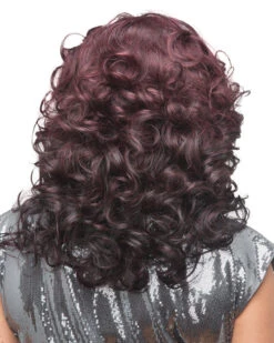 Serenity | Lace Front Synthetic Wig By Vivica Fox -Best Wig Outlet Store VF31081 SERENITY GMCBR D B
