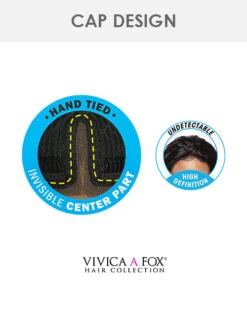 Mellow | Lace Front & Lace Part Synthetic Wig By Vivica Fox -Best Wig Outlet Store VF31265 Mellow HT InvisibleCenterPart M 2caps