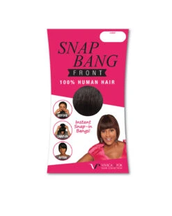 Snap Bangs Front | Human Hair Wiglet By Vivica Fox -Best Wig Outlet Store VF54002 SnapBangFront HumanHair itemcover