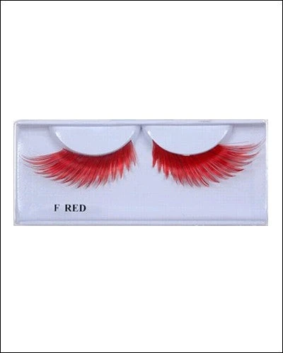 Wicked Red Eyelashes 1 Wicked Red Eyelashes
