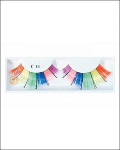 C11 Eyelashes (Wide Rainbow)
