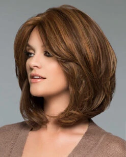 Medi Tach | French Top Human Hair Wig By Wig Pro -Best Wig Outlet Store WP120 Medi Tach Pine Cone 13