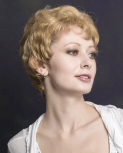 Maggie | Monofilament Synthetic Wig By Wig Pro -Best Wig Outlet Store WP30004 526 Maggie Butterscotch Front