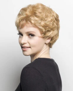 Maggie | Monofilament Synthetic Wig By Wig Pro -Best Wig Outlet Store WP30004 526 Maggie Butterscotch Side