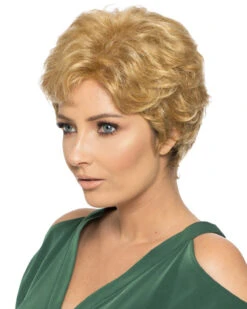 Maggie | Monofilament Synthetic Wig By Wig Pro -Best Wig Outlet Store WP30004 Maggie side2 GoldenBlonde