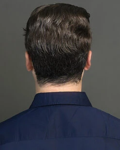 401 | Men's Human Hair Toupee By Wig Pro -Best Wig Outlet Store WP401A MensHumanHairToupee B