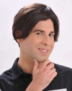 401 | Men's Human Hair Toupee By Wig Pro -Best Wig Outlet Store WP401A Mens hand